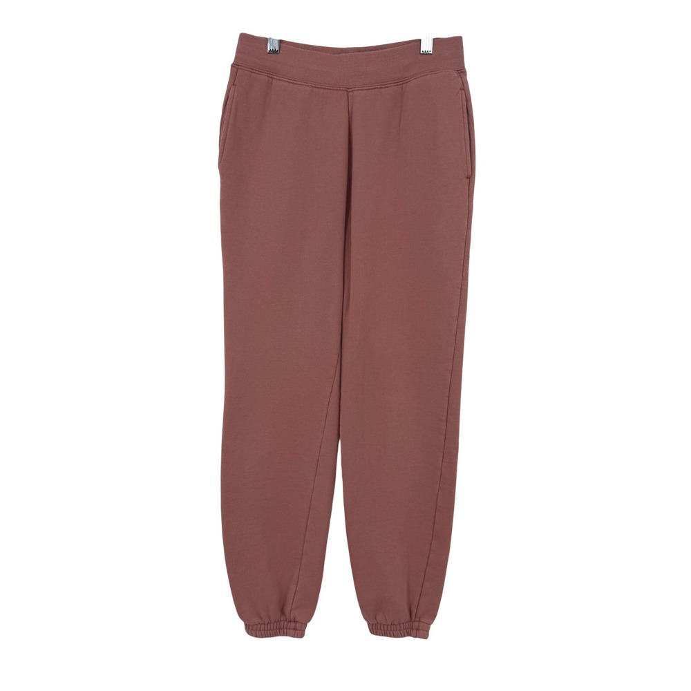 Girlfriend Collective Jogger Womens Small Rose Pink Organic and Recycled Cotton